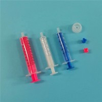 Disposable Cheap Plastic Oral Syringe Food Syringe with Adoptor/Caps