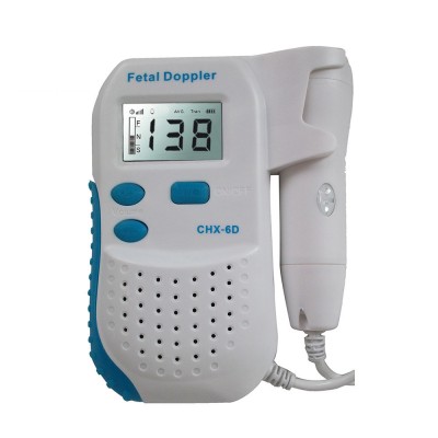 Waterproof Pocket Early Pregnancy Unborn Baby Heartbeat Fetal Doppler Monitor