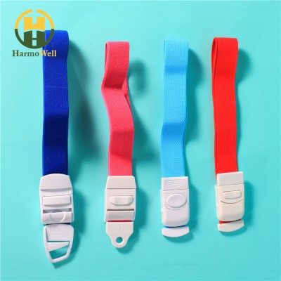 Colors medical blood buckle tourniquet with CE