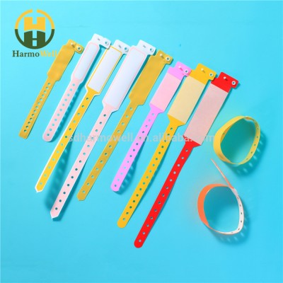 Hospital used Medical Consumables Wristband ID Band Baby Identification Bracelet