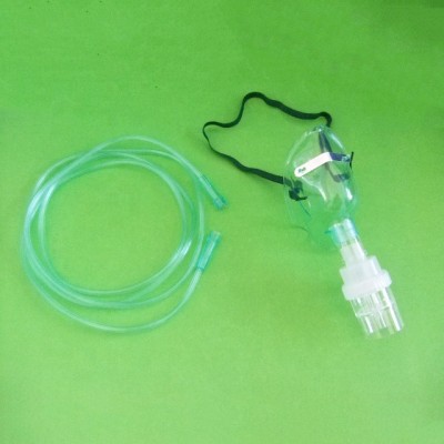 Medical supplies disposable nebulizer mask with chamber and tubing